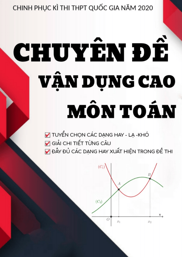 Chuyên đề vận dụng cao Giải tích 12