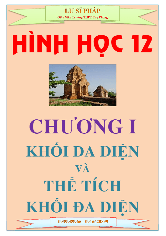 Khối đa diện và thể tích khối đa diện – Lư Sĩ Pháp