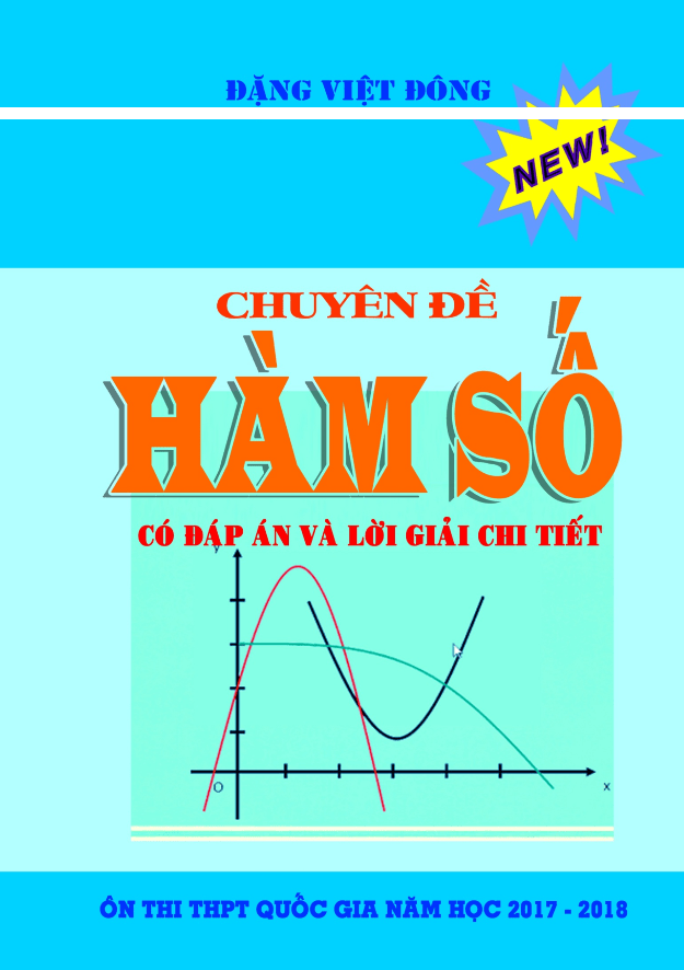 Hướng dẫn giải các dạng toán giá trị lớn nhất và giá trị nhỏ nhất của hàm số – Đặng Việt Đông