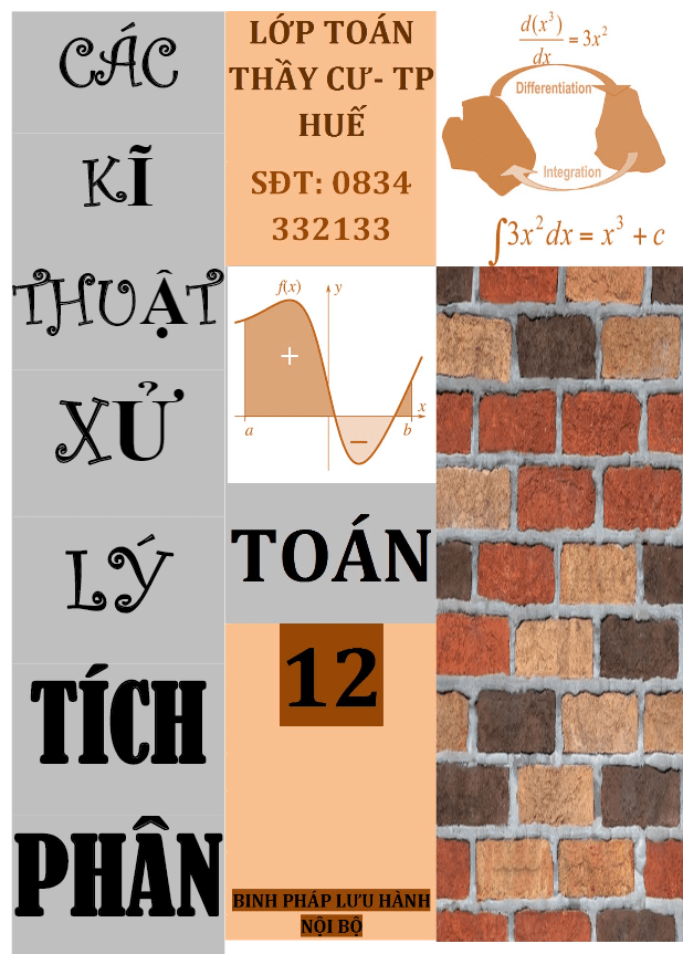 Các kĩ thuật xử lý tích phân – Trần Đình Cư