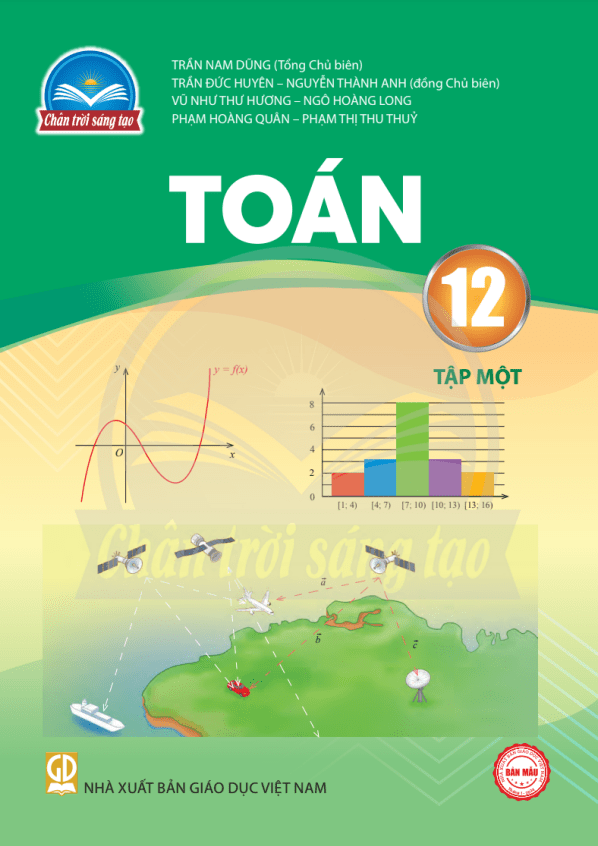 Sách giáo khoa Toán 12 (tập 1) (Chân Trời Sáng Tạo)