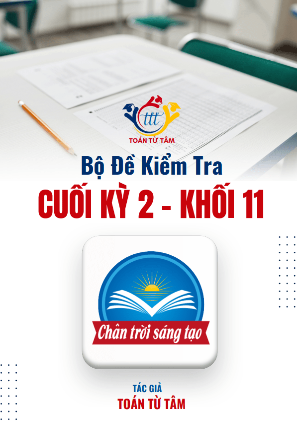 Bộ đề kiểm tra cuối kỳ 2 Toán 11 CTST năm học 2024 – 2025