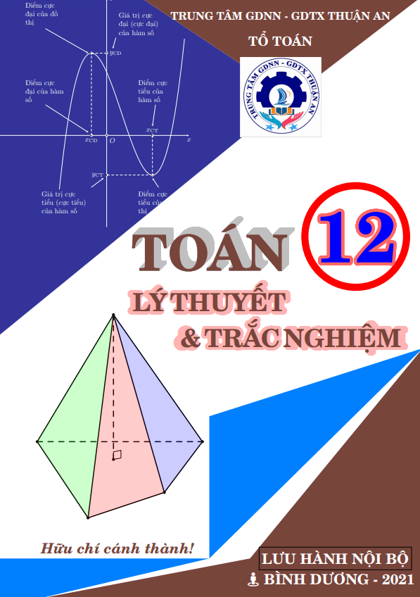 Lý thuyết và trắc nghiệm môn Toán lớp 12 – Lê Doãn Thịnh