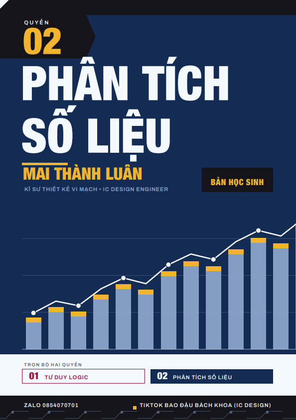 Chuyên đề phân tích số liệu ôn thi đánh giá năng lực – Mai Thành Luân