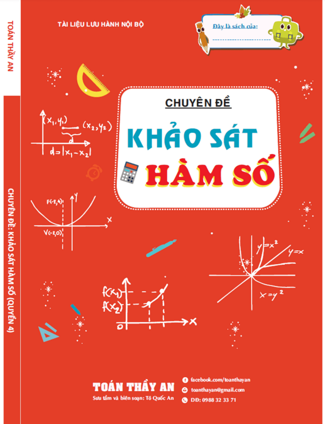 Chuyên đề khảo sát hàm số – Tô Quốc An (quyển 4)
