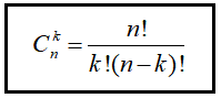Công thức hoán vị, chỉnh hợp, tổ hợp, xác suất và nhị thức Newton