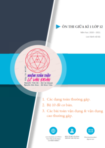 Tài liệu ôn thi giữa học kì 1 Toán 12 – Lê Văn Đoàn