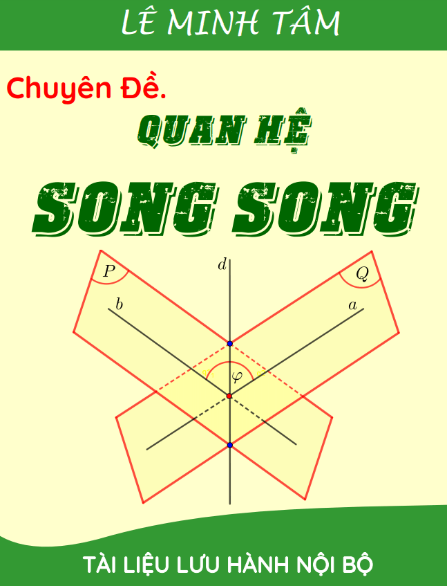 Chuyên đề quan hệ song song – Lê Minh Tâm